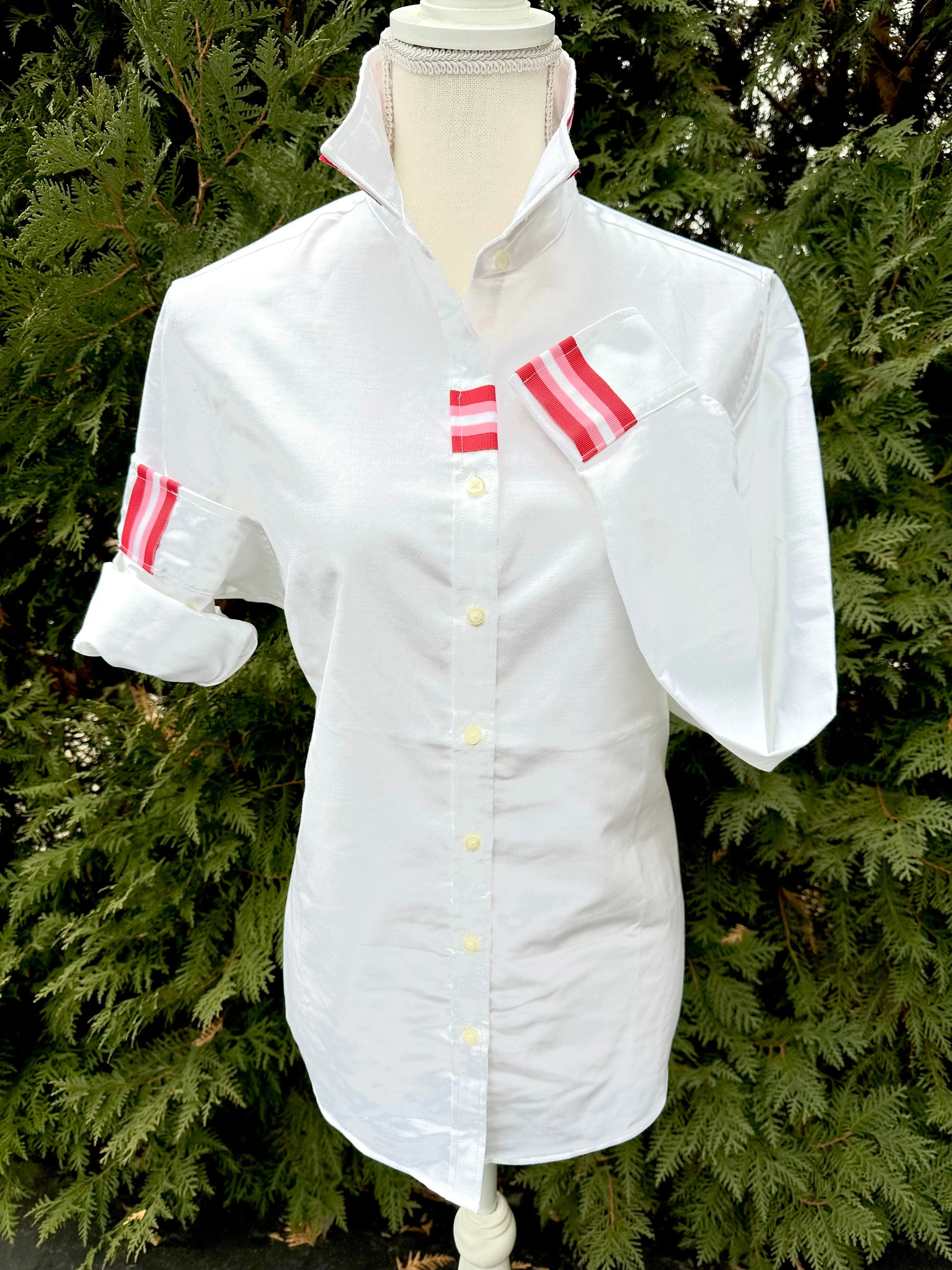 SALE - S & XL ONLY - Casie2 White Oxford Shirt (Casie2 20) *FINAL SALE*
