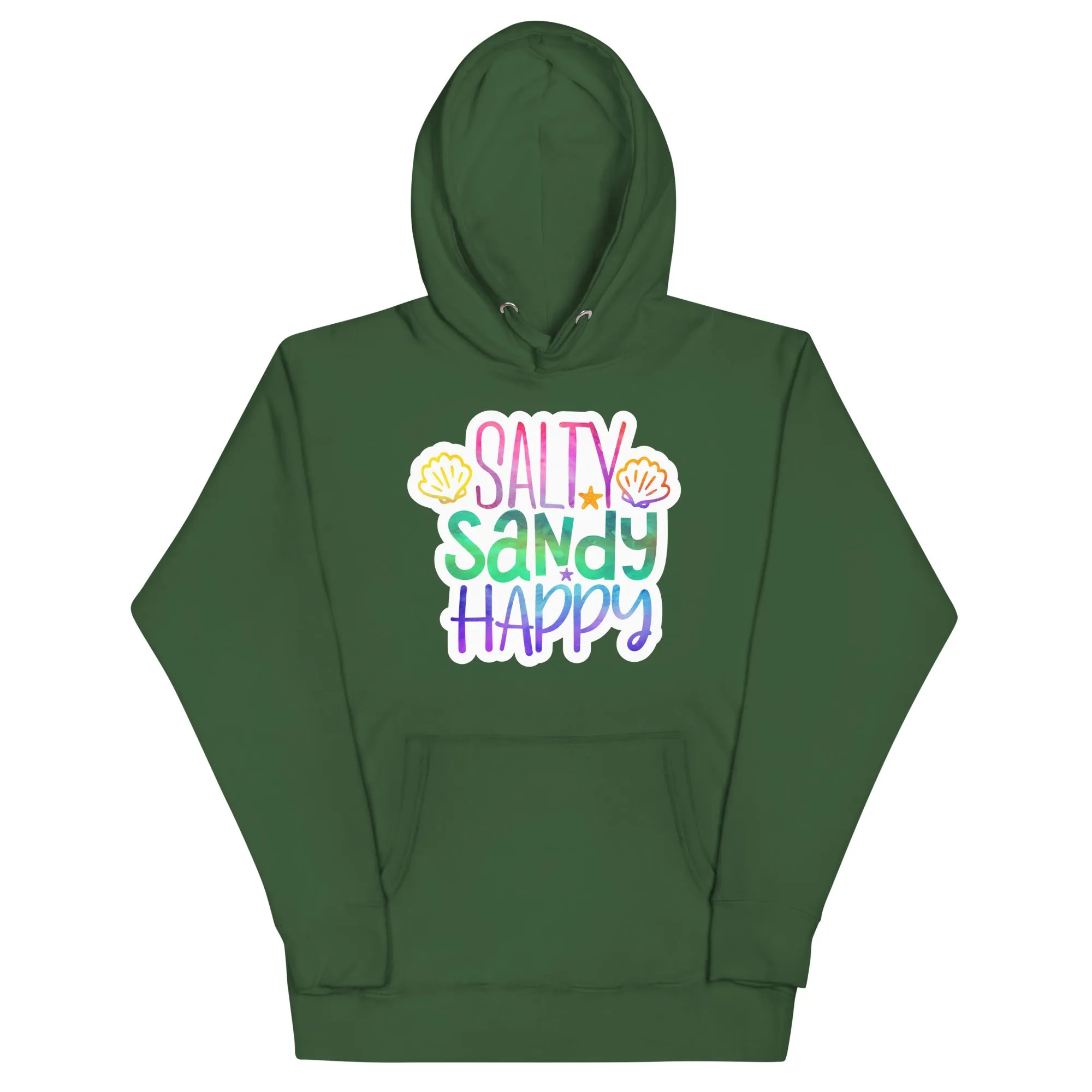 Salty, Sandy, Happy - Unisex Hoodie
