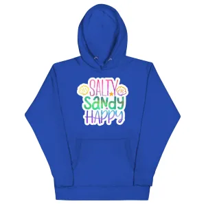 Salty, Sandy, Happy - Unisex Hoodie