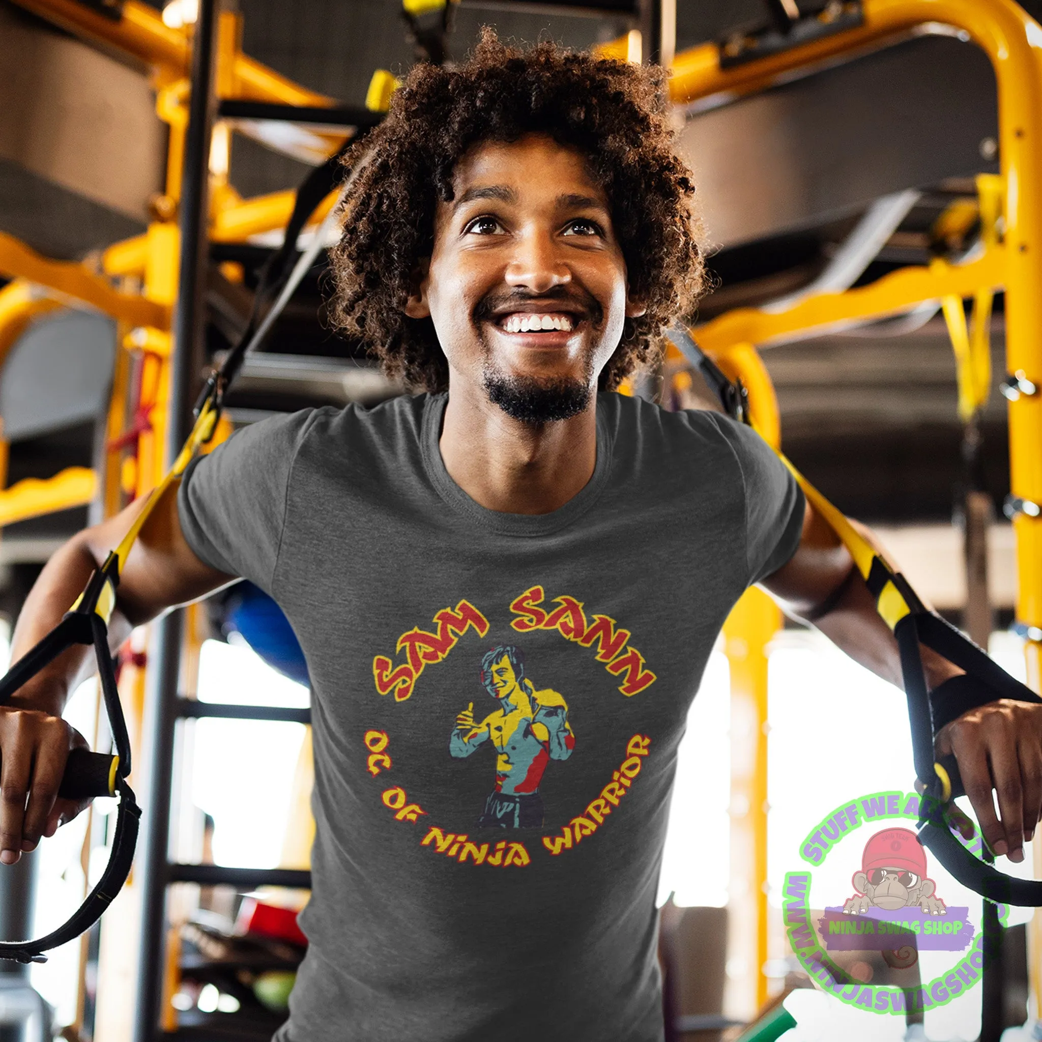 Sam Sann OG of Ninja Warrior Shirt, Workout Training Gym Shirt