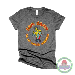 Sam Sann OG of Ninja Warrior Shirt, Workout Training Gym Shirt
