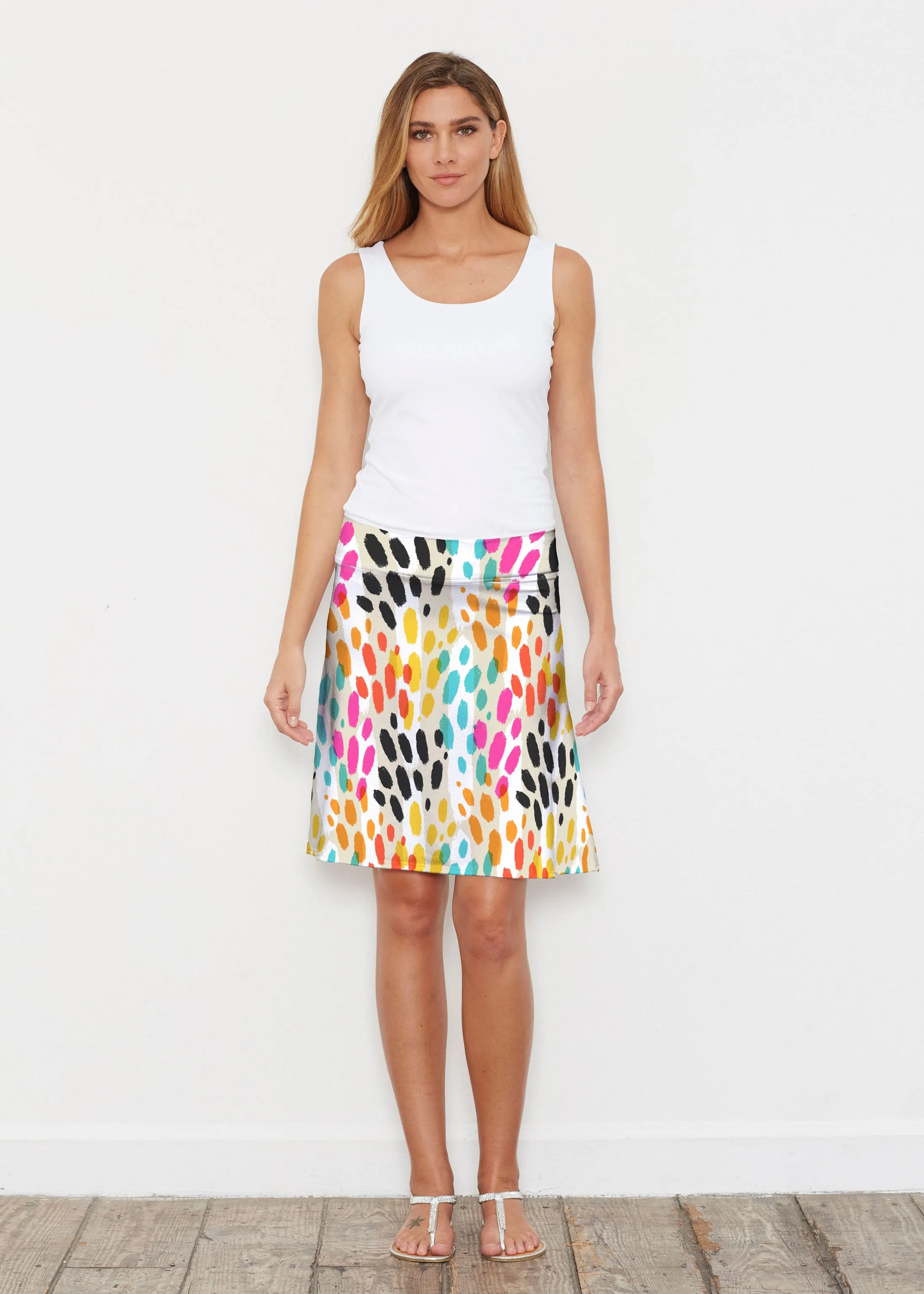 Santa Fe (14267) ~ Silky Brenda Skirt 21 inch