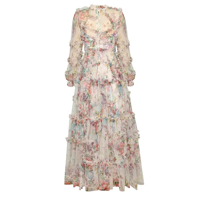 SASHA Bohemian Vintage Party Dress
