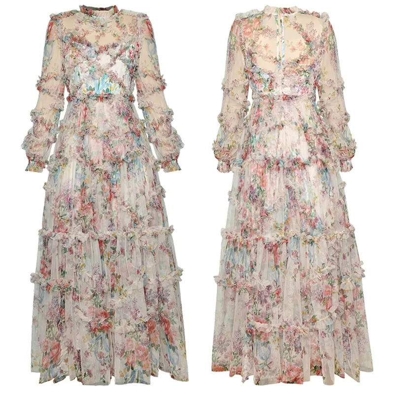 SASHA Bohemian Vintage Party Dress