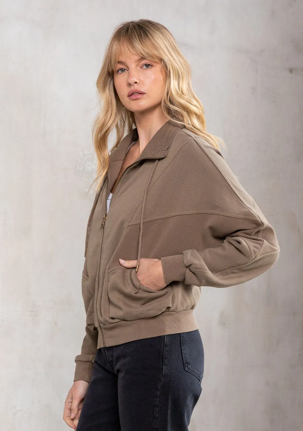 Saturdays Zip-Up Sweatshirt
