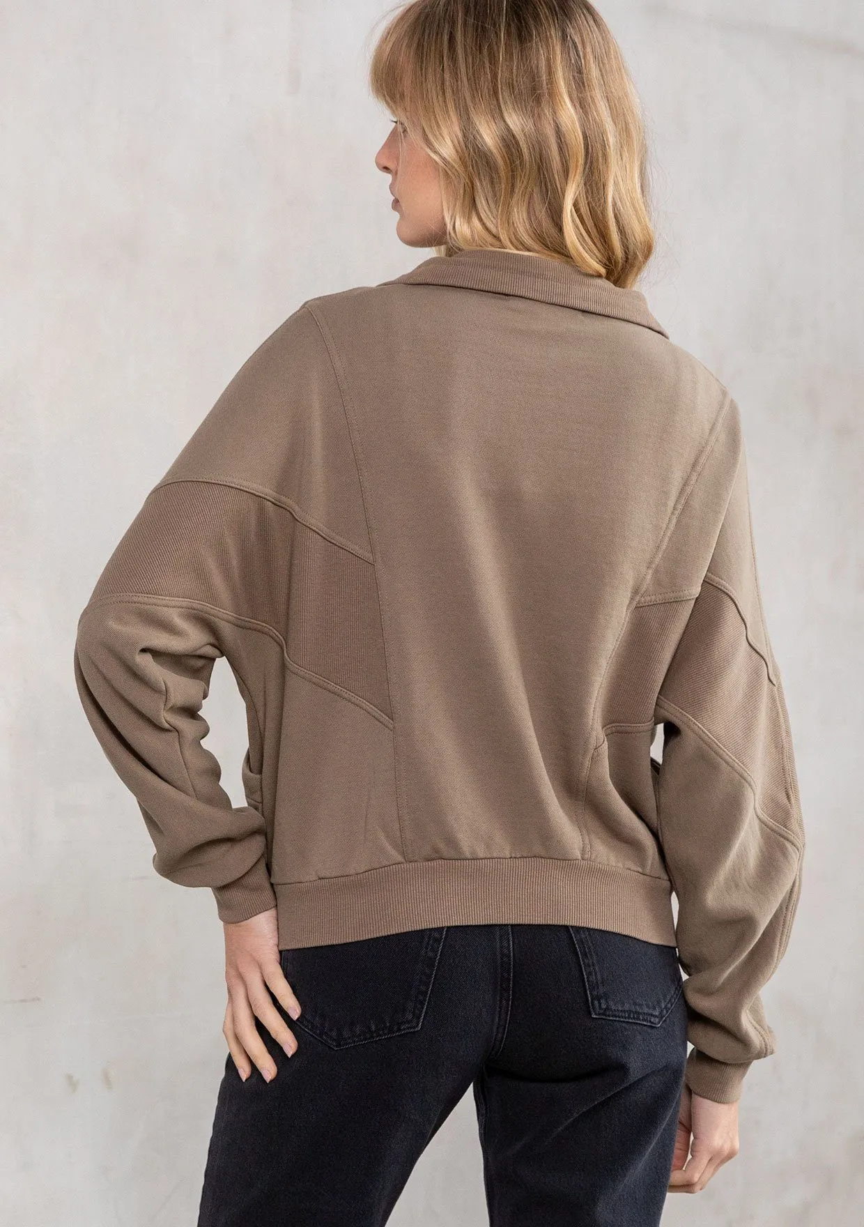Saturdays Zip-Up Sweatshirt