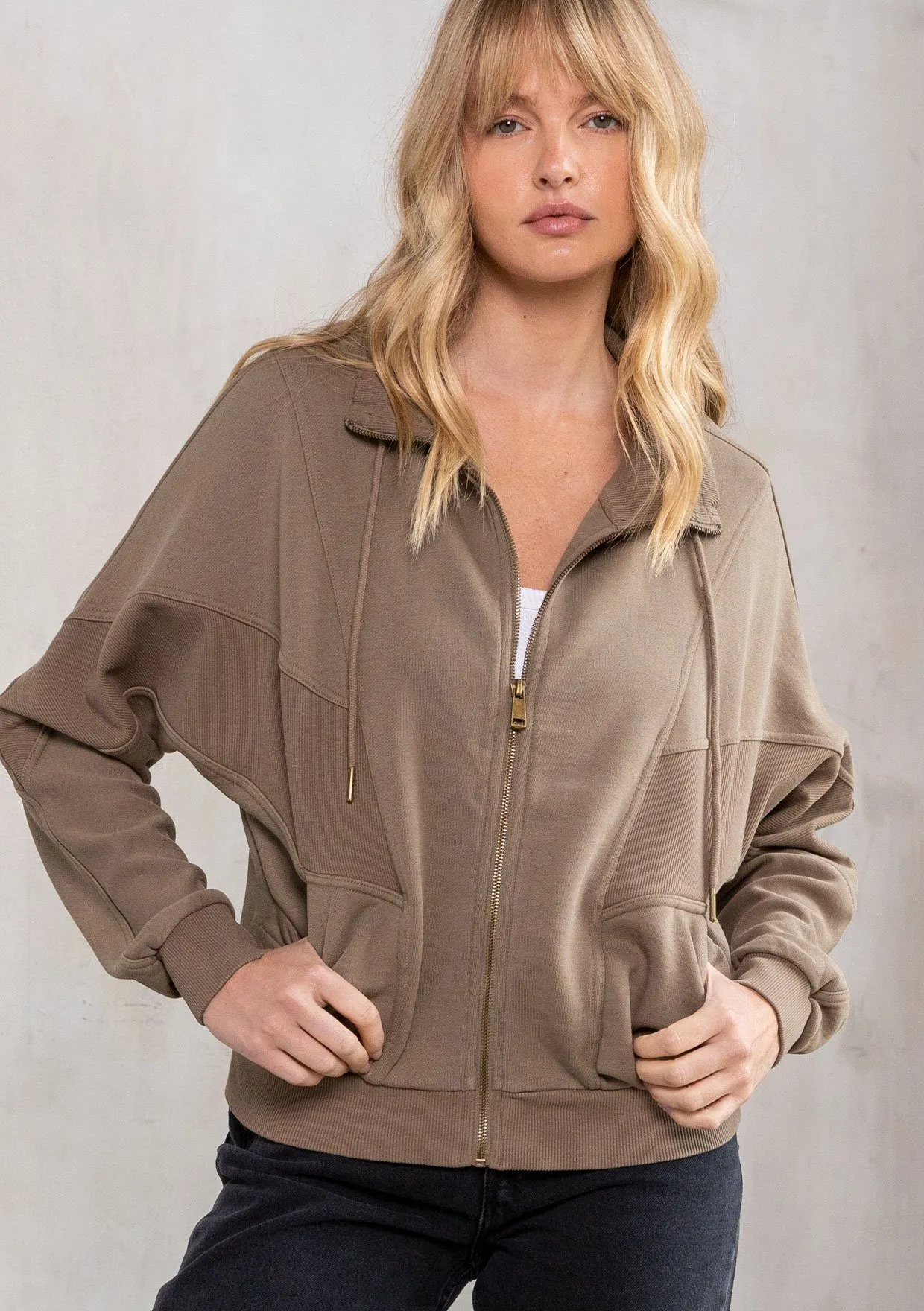 Saturdays Zip-Up Sweatshirt
