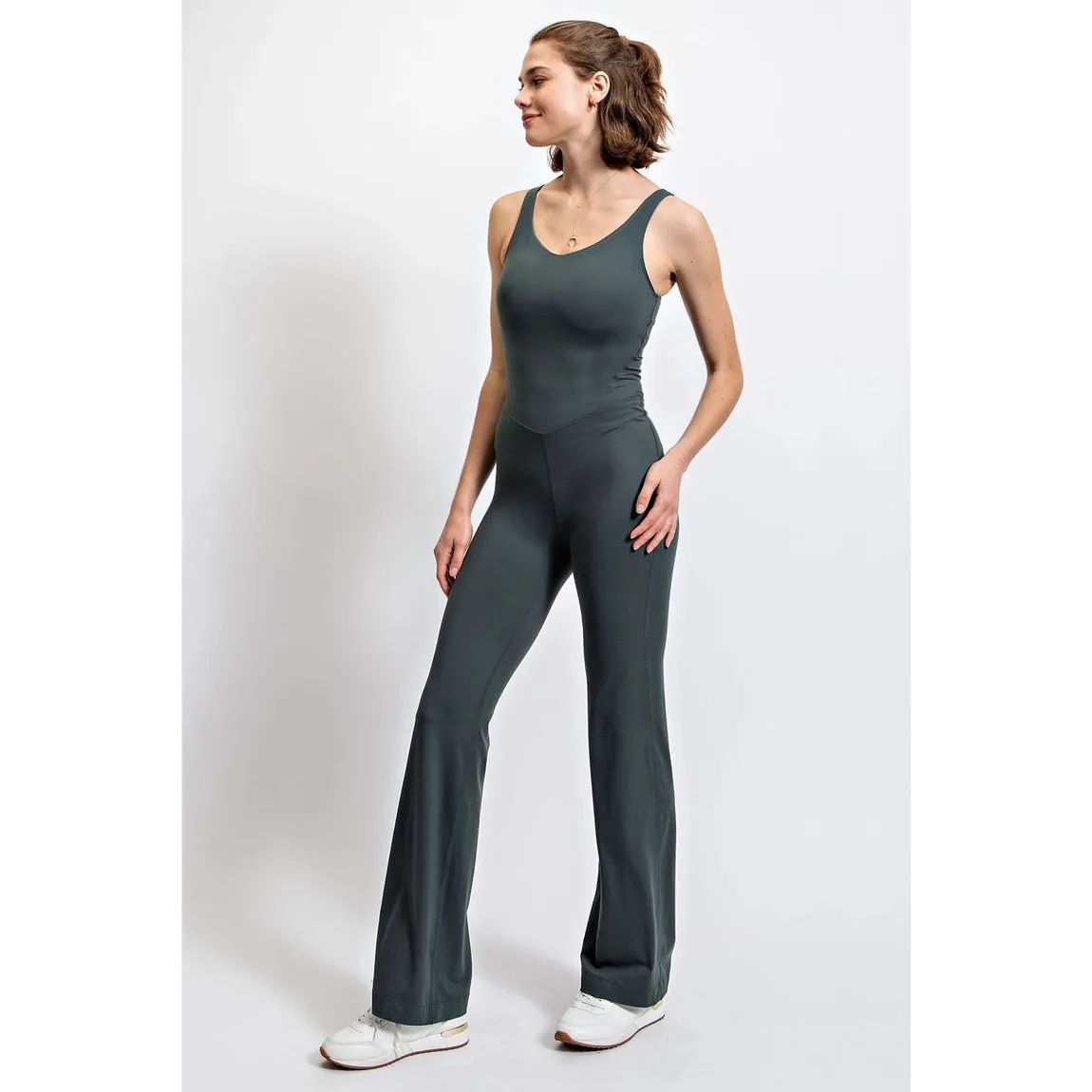Scottie Butter Soft Flared Jumpsuit