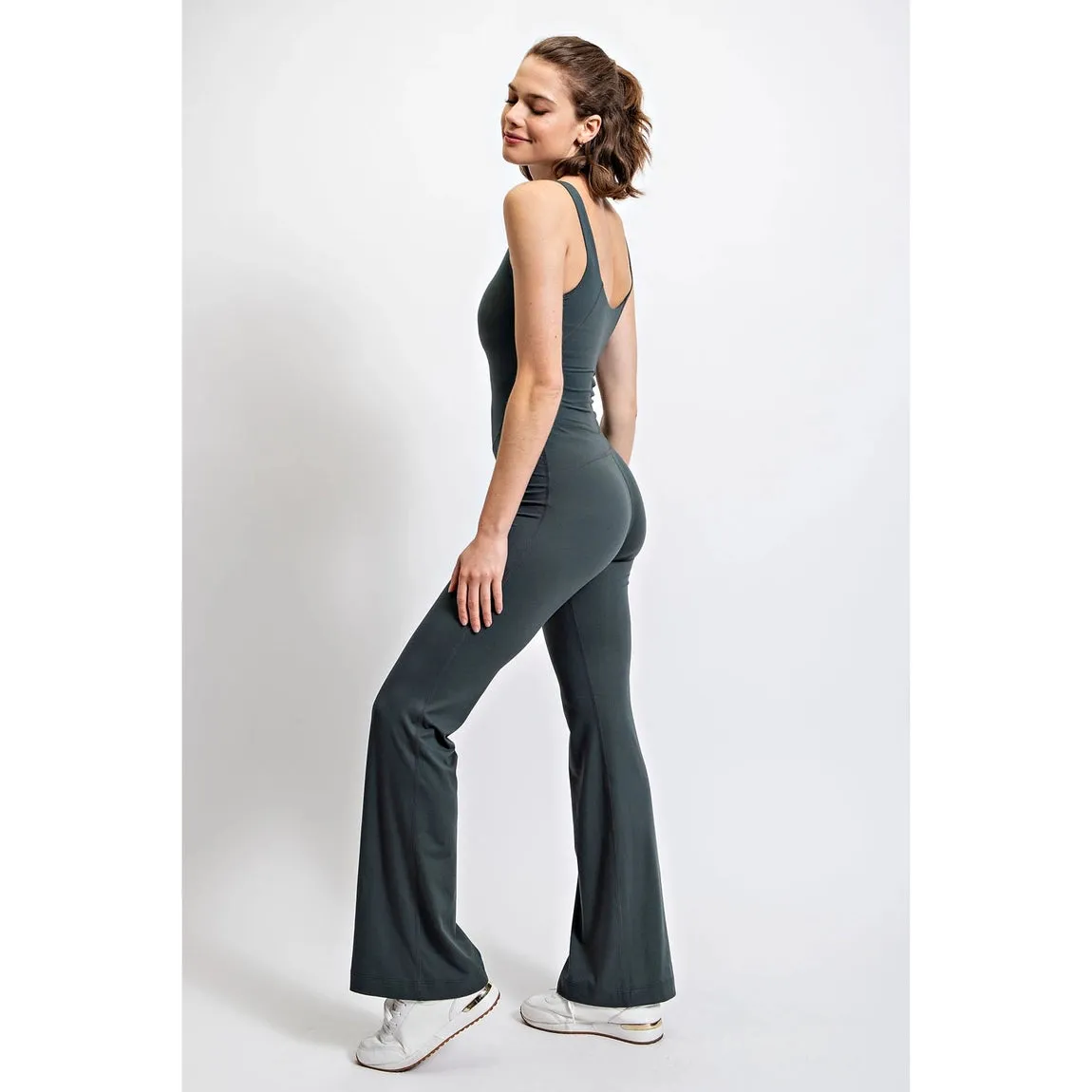 Scottie Butter Soft Flared Jumpsuit