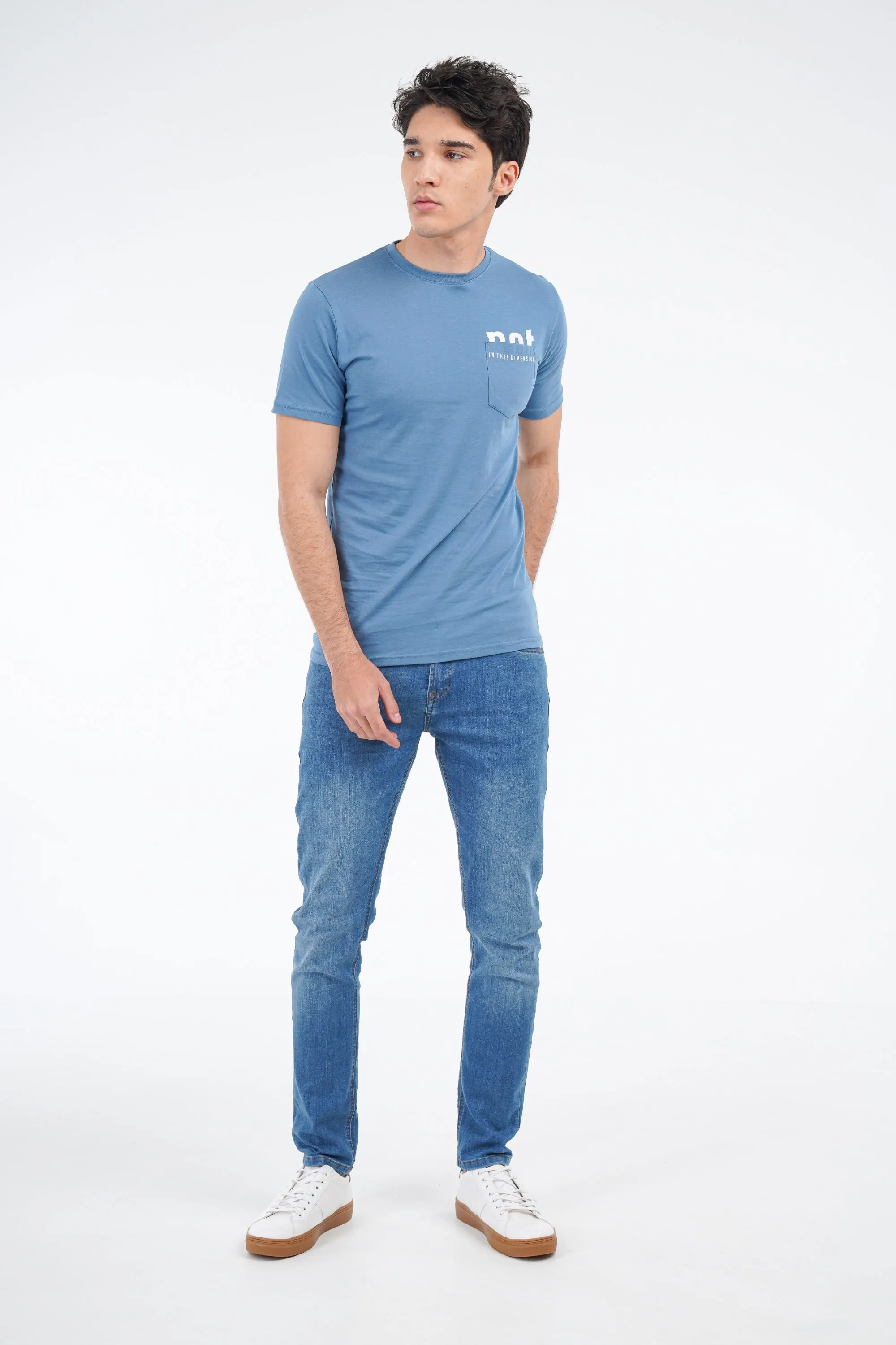 Script Pocket T-Shirt