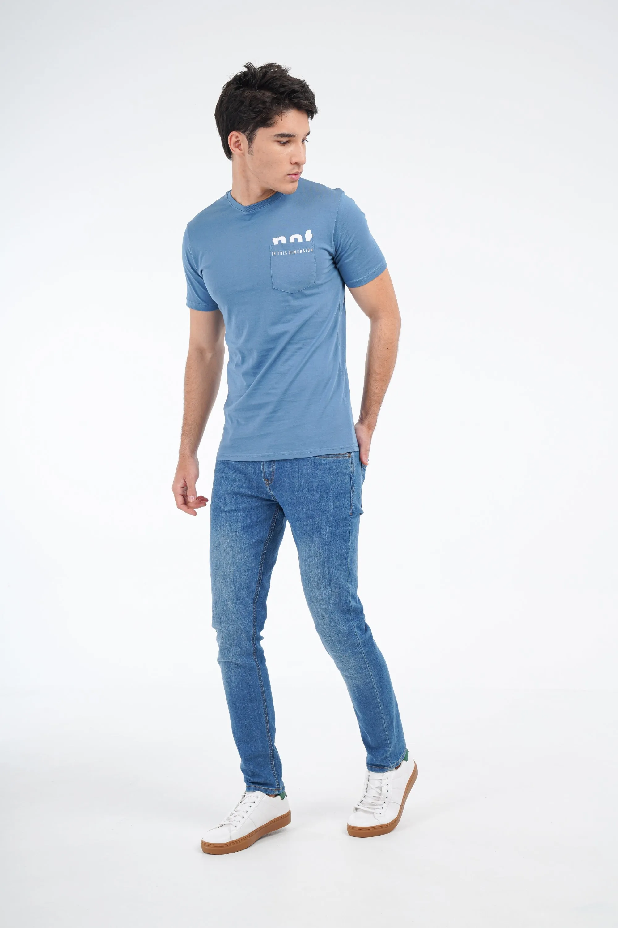 Script Pocket T-Shirt