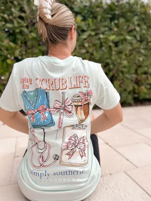 'Scrub Life' Bows Short Sleeve Tee by Simply Southern