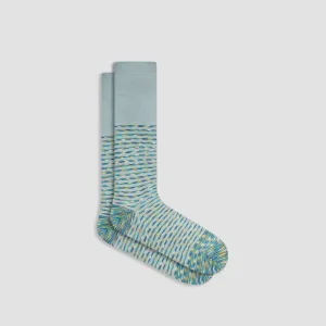 Shadow Striped Mid-Calf Socks