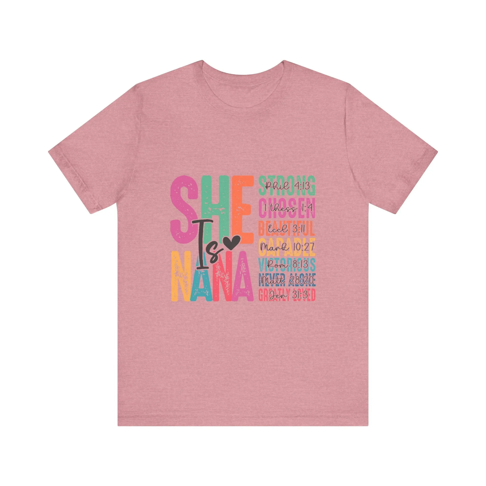 She Is A Nana T-Shirt - Unisex Garment-Dyed Tee