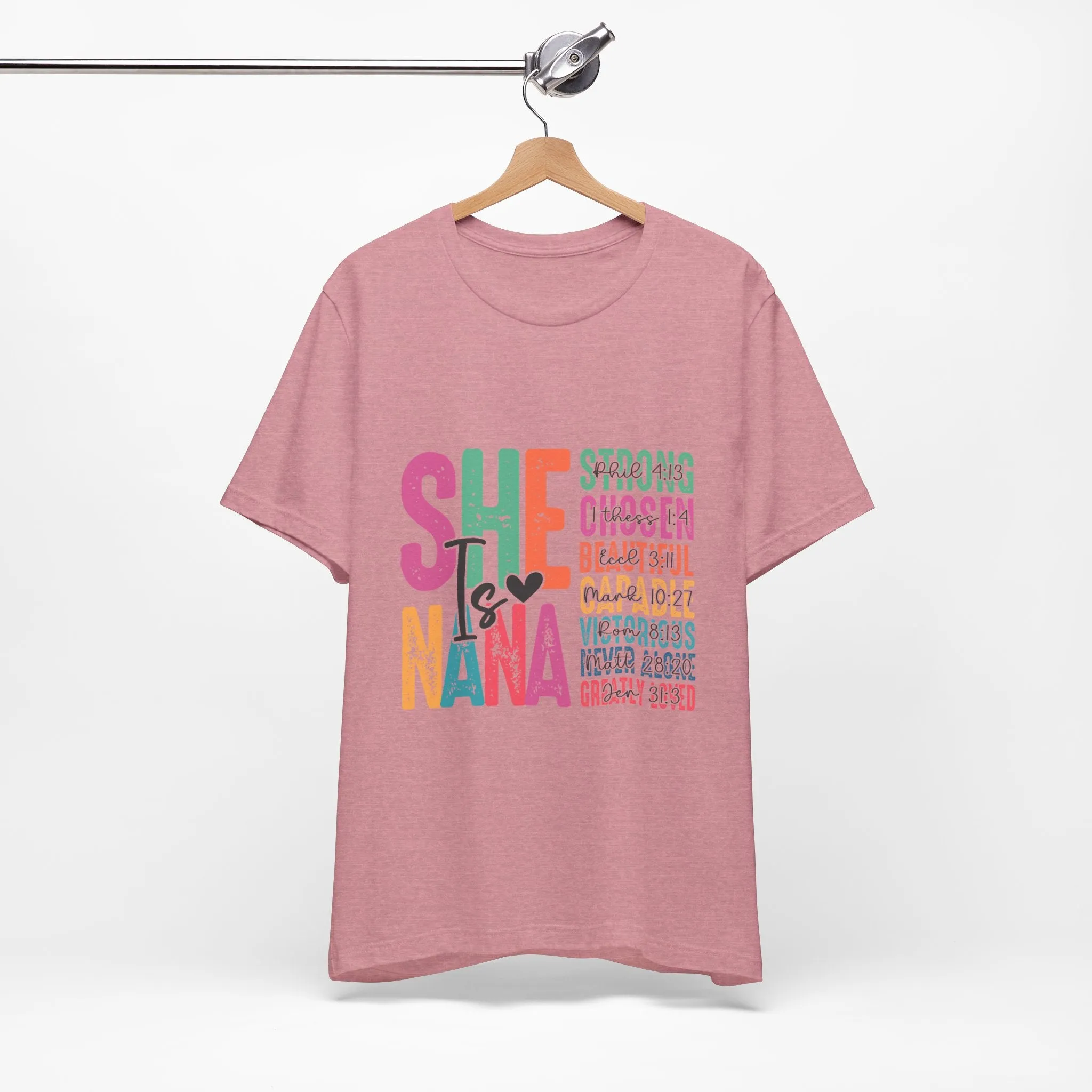 She Is A Nana T-Shirt - Unisex Garment-Dyed Tee