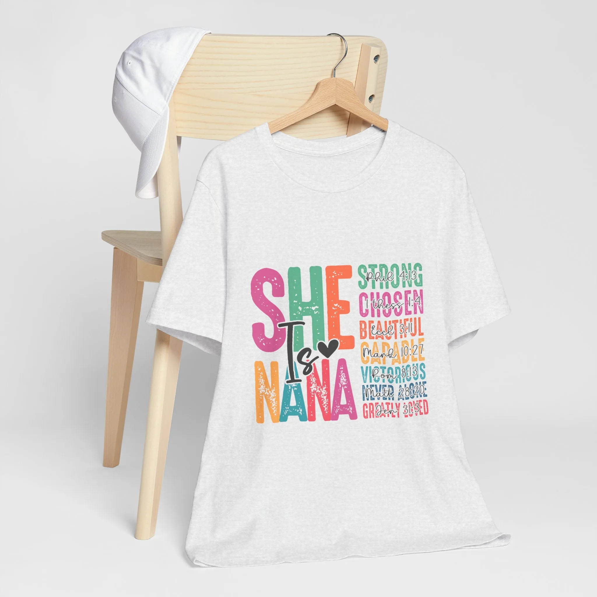 She Is A Nana T-Shirt - Unisex Garment-Dyed Tee