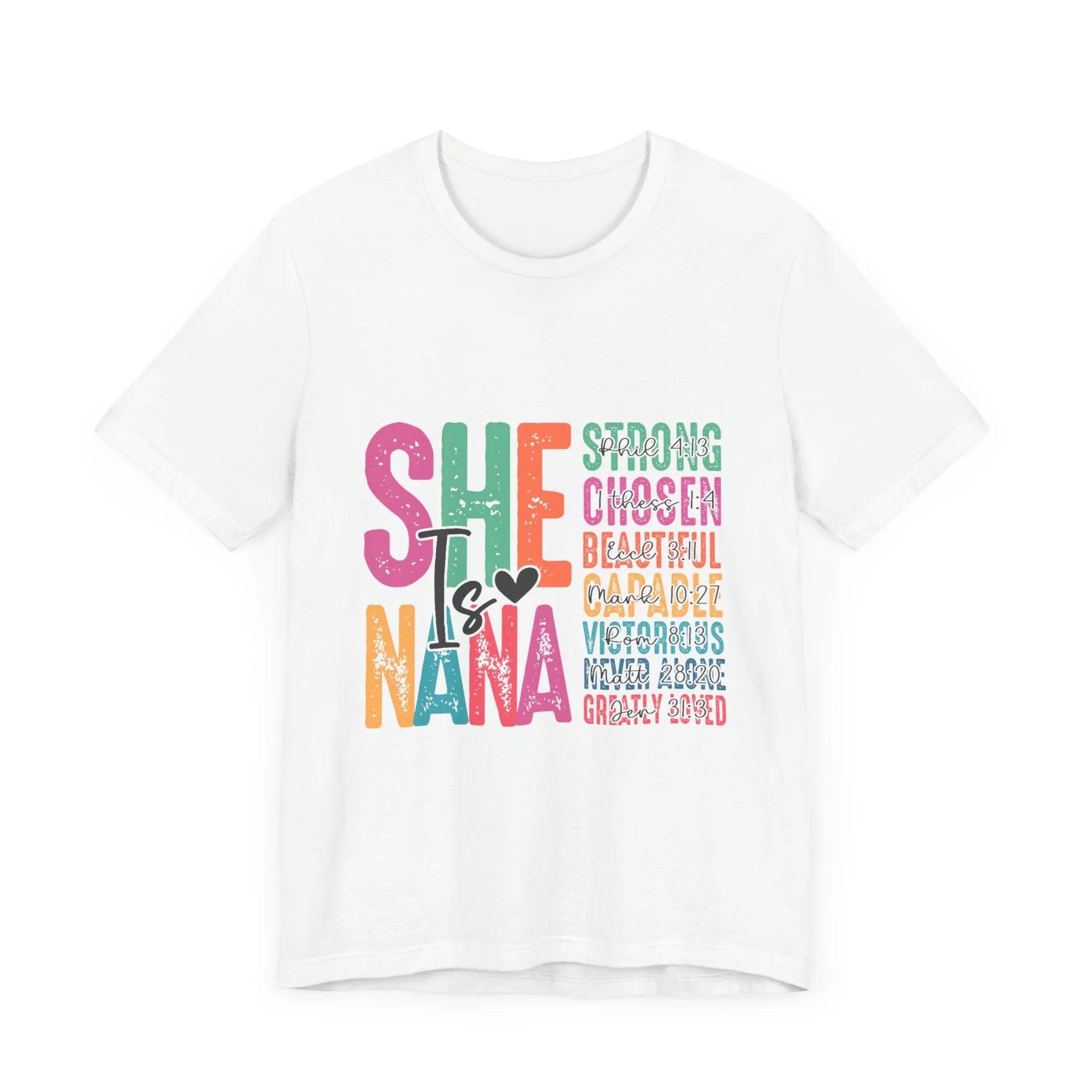She Is A Nana T-Shirt - Unisex Garment-Dyed Tee