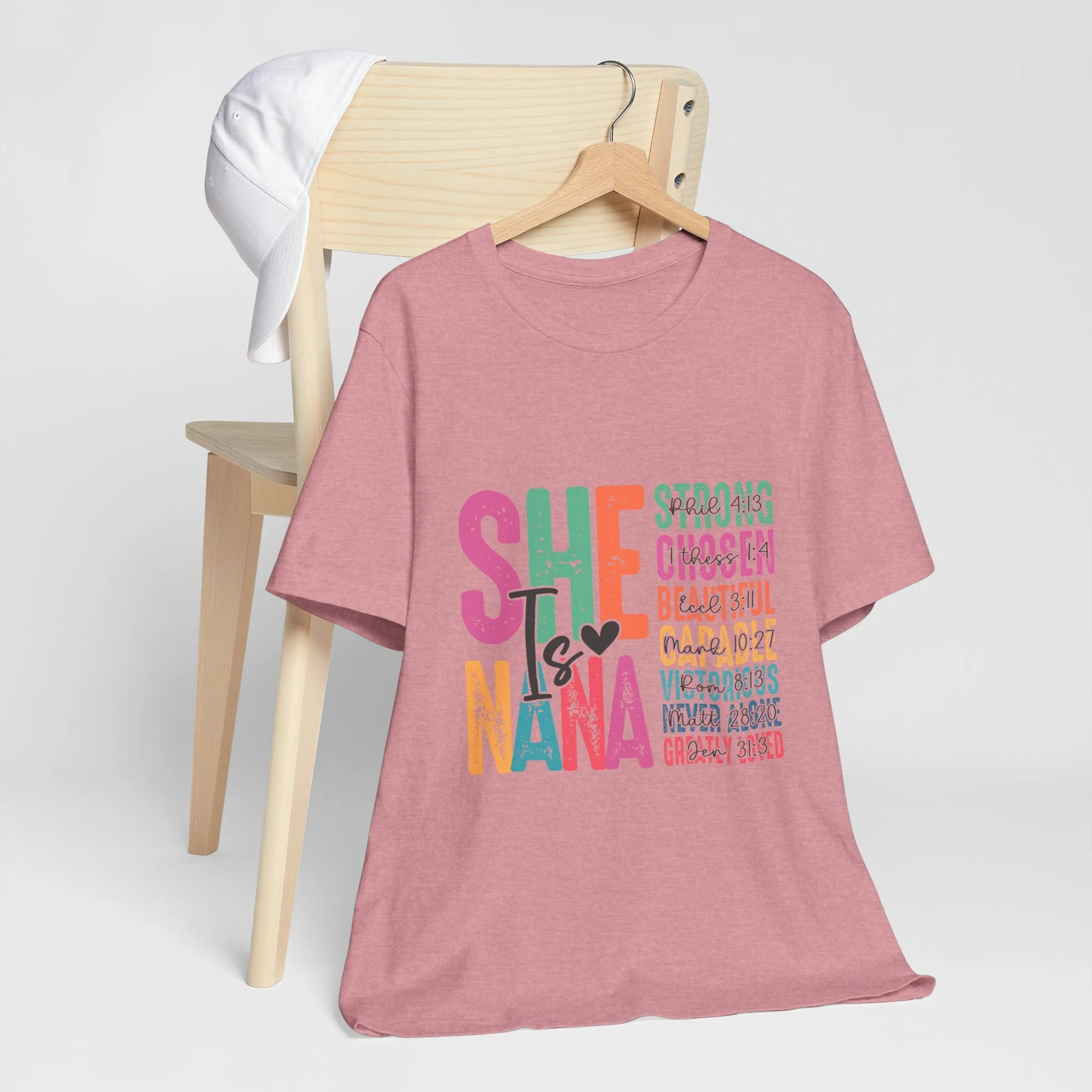She Is A Nana T-Shirt - Unisex Garment-Dyed Tee