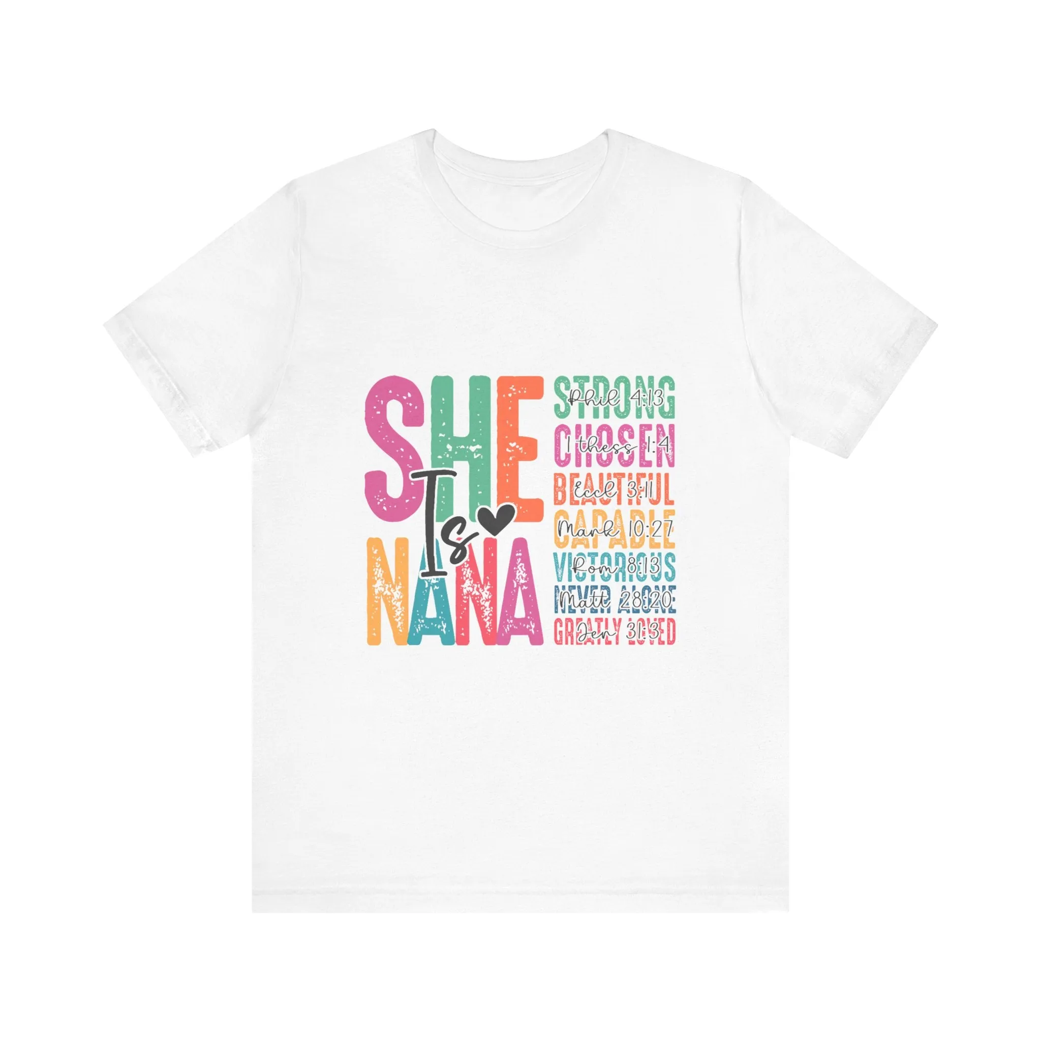 She Is A Nana T-Shirt - Unisex Garment-Dyed Tee