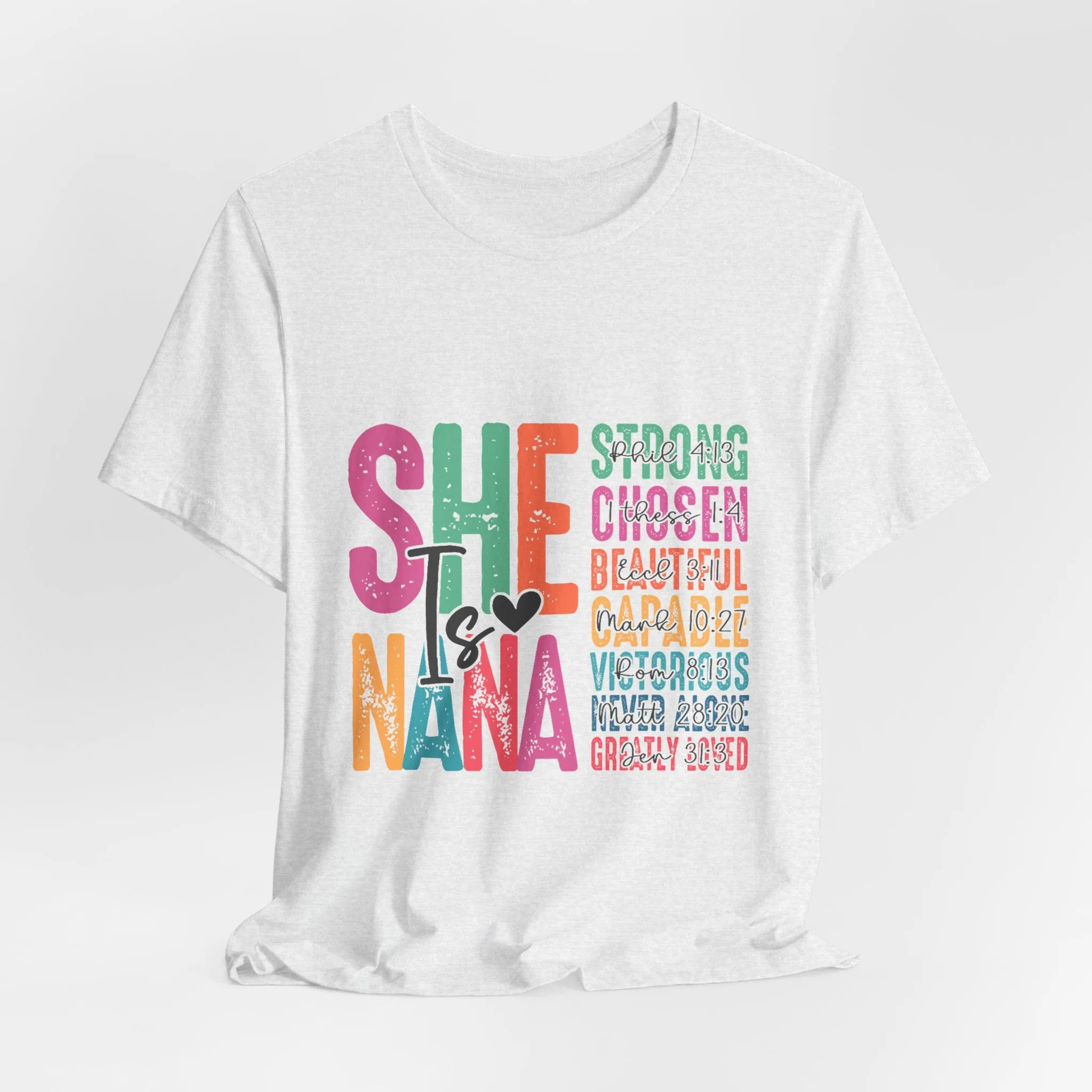 She Is A Nana T-Shirt - Unisex Garment-Dyed Tee