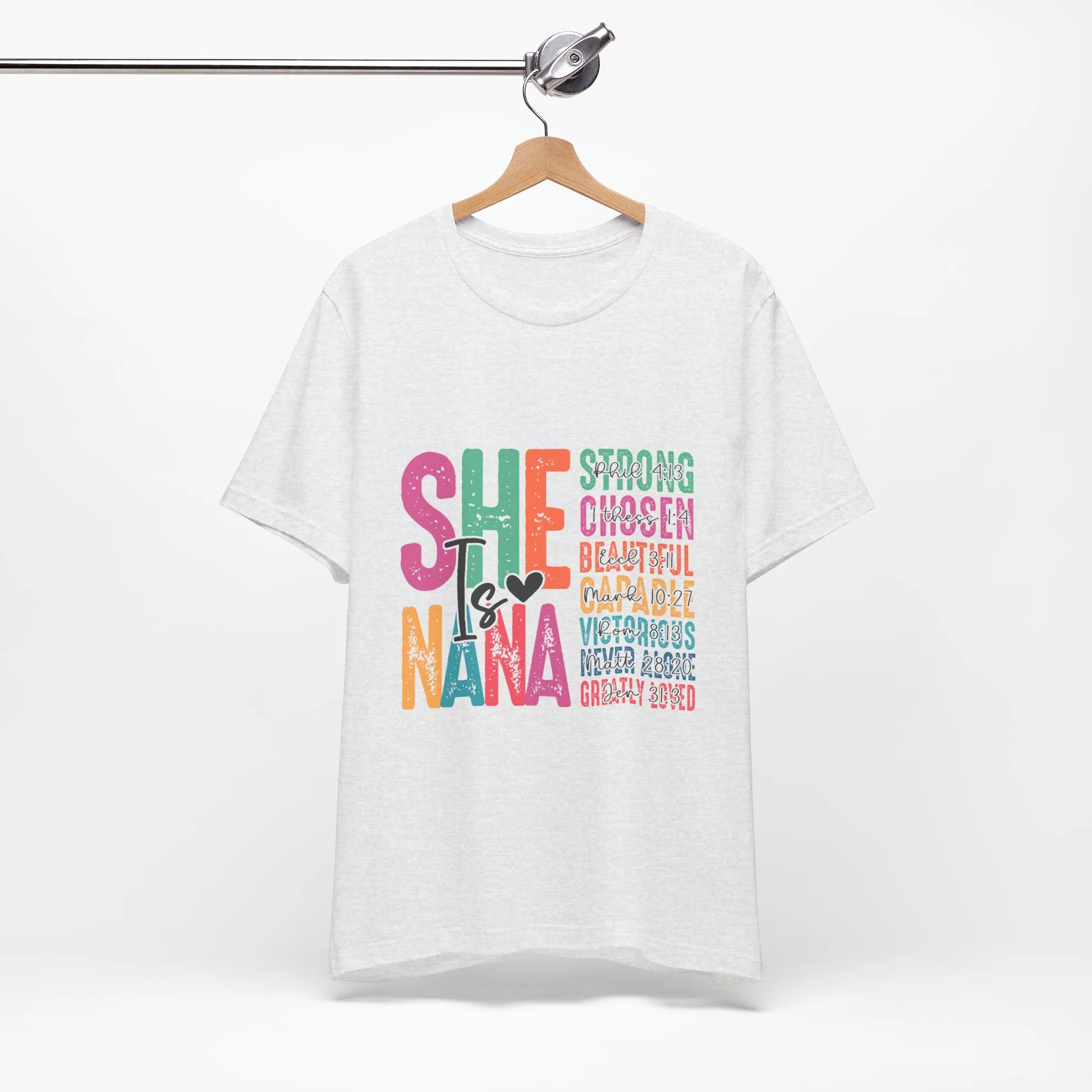 She Is A Nana T-Shirt - Unisex Garment-Dyed Tee