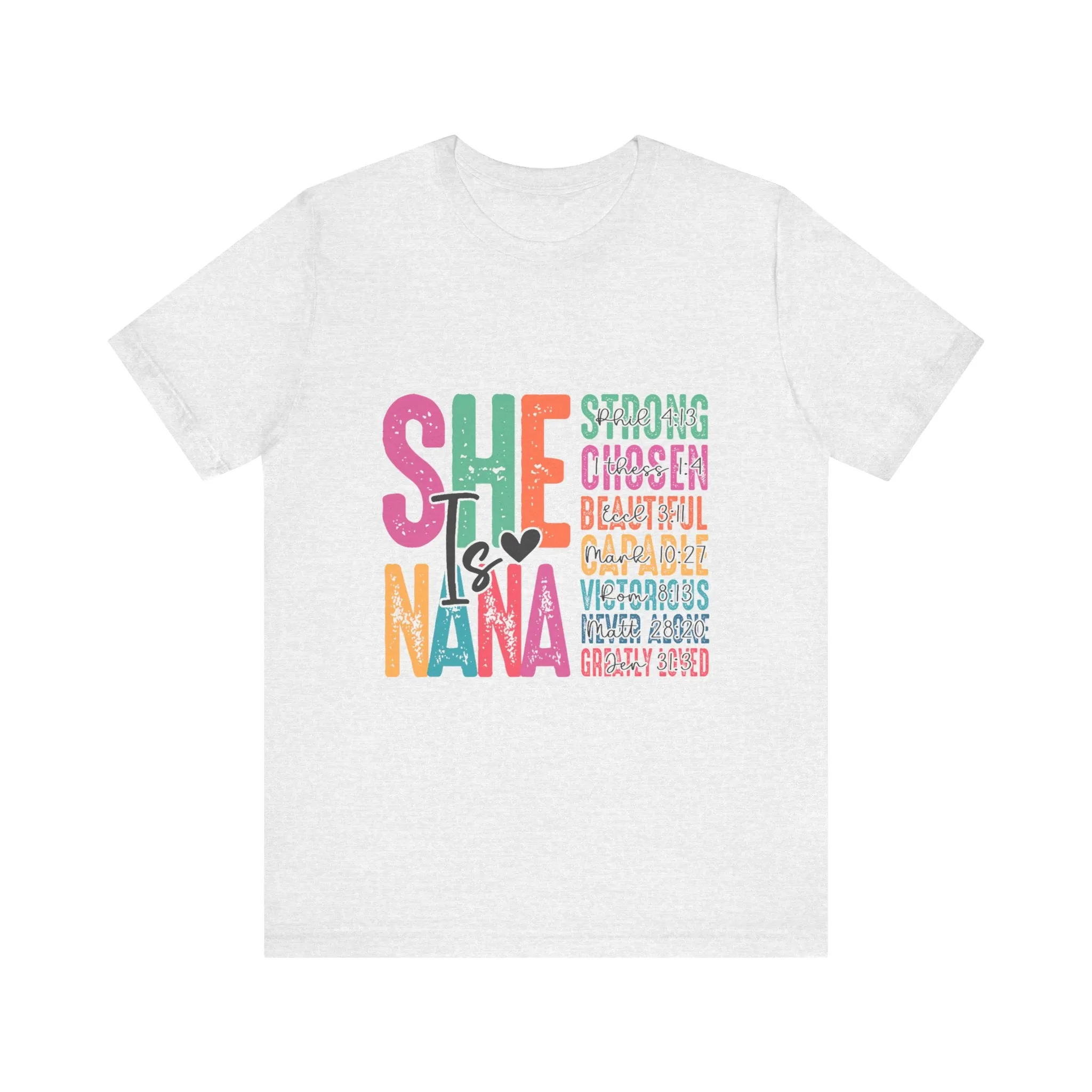 She Is A Nana T-Shirt - Unisex Garment-Dyed Tee