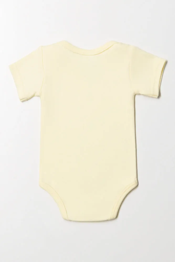 Short Sleeve Bodyvest Yellow