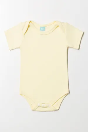 Short Sleeve Bodyvest Yellow