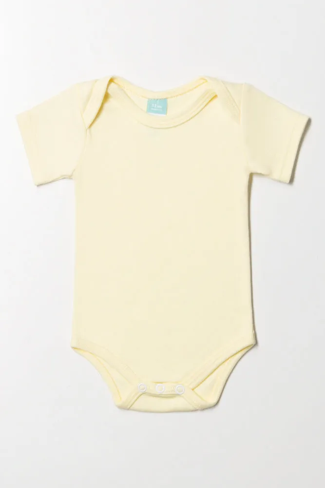 Short Sleeve Bodyvest Yellow