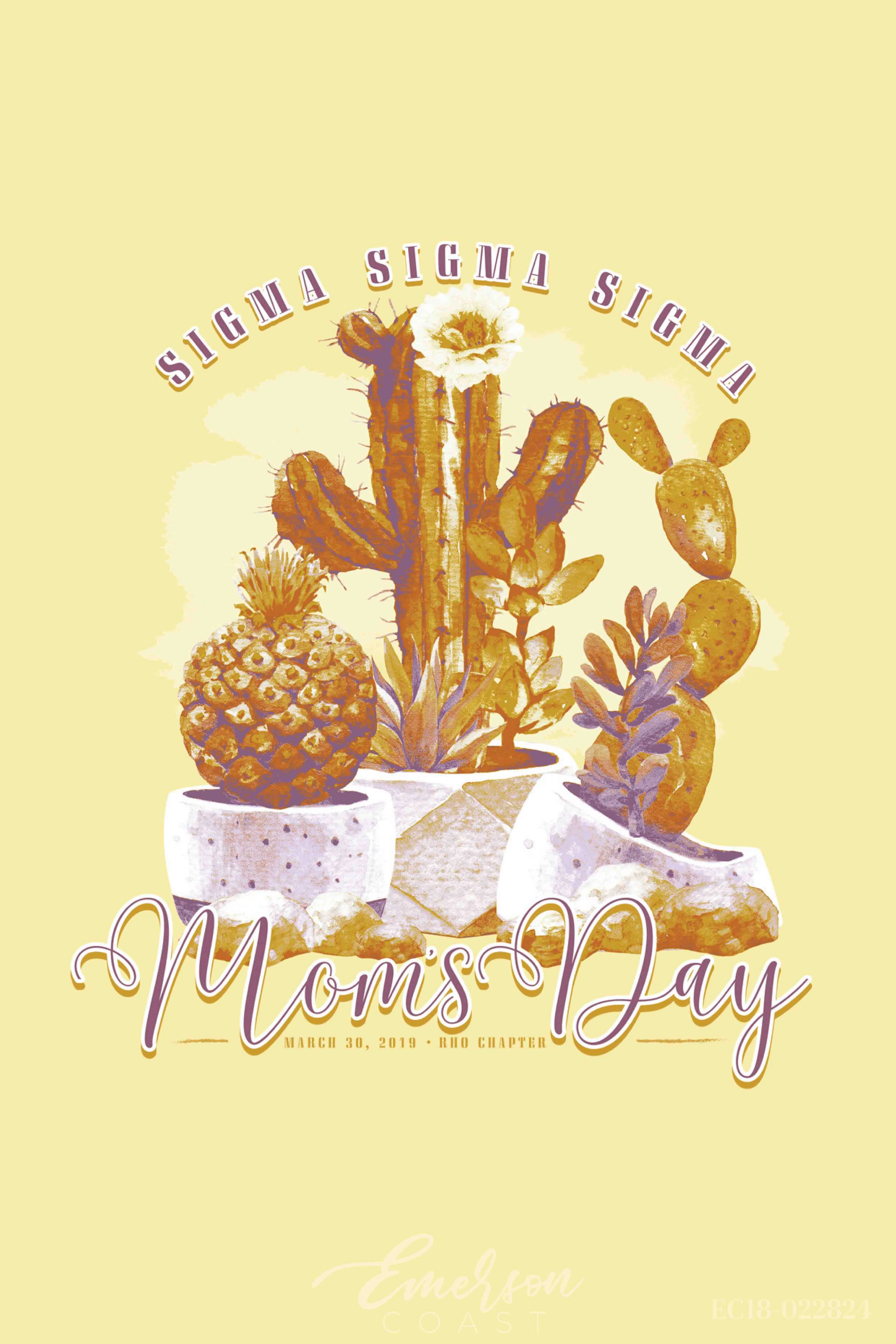 Sigma Sigma Sigma Mom's Day T-Shirt