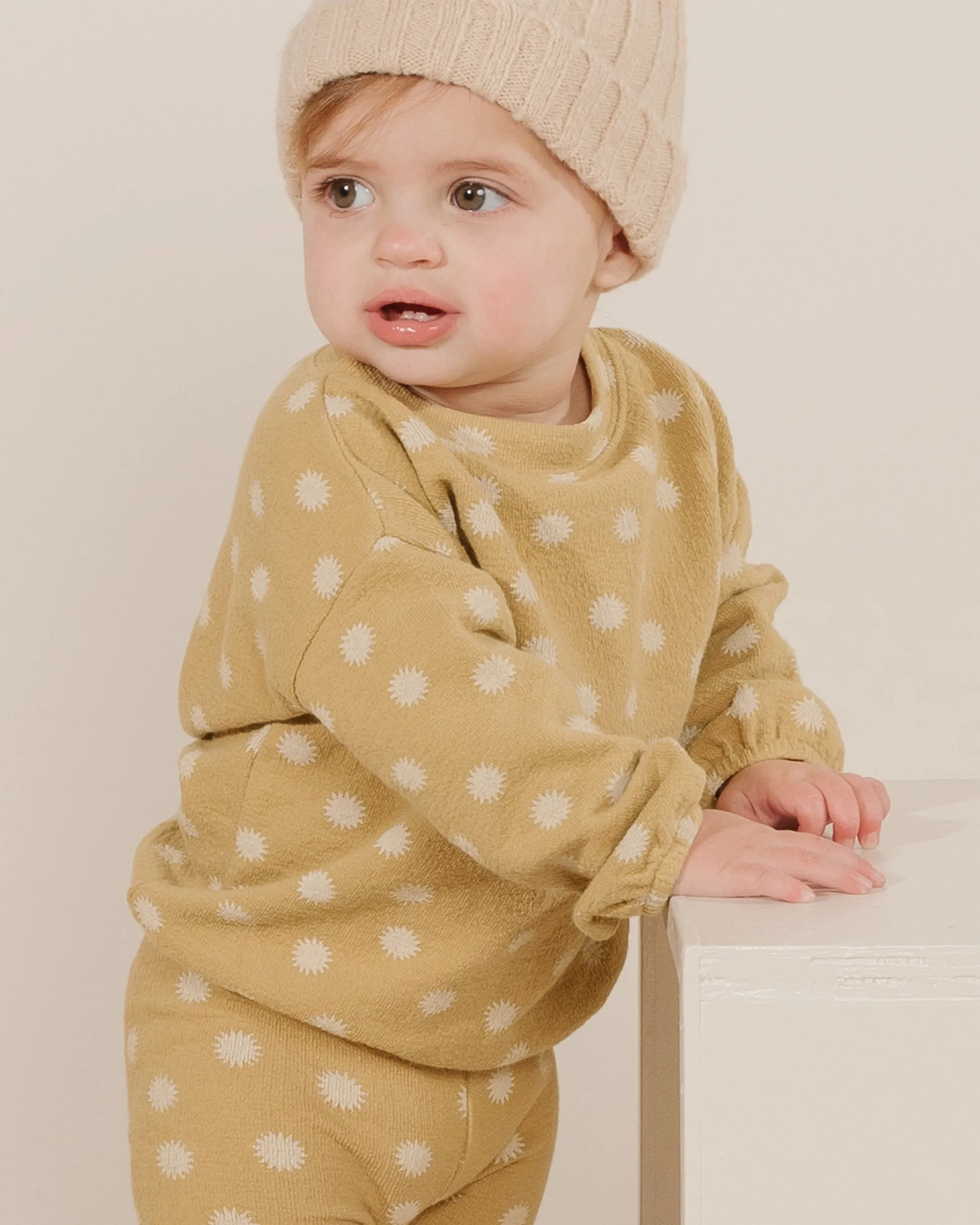 SLOUCHY PULLOVER - SUNBURST