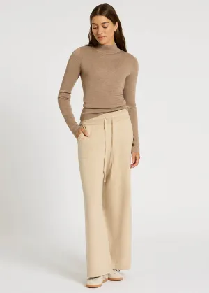 Snug Knit Mock Neck Long Sleeve