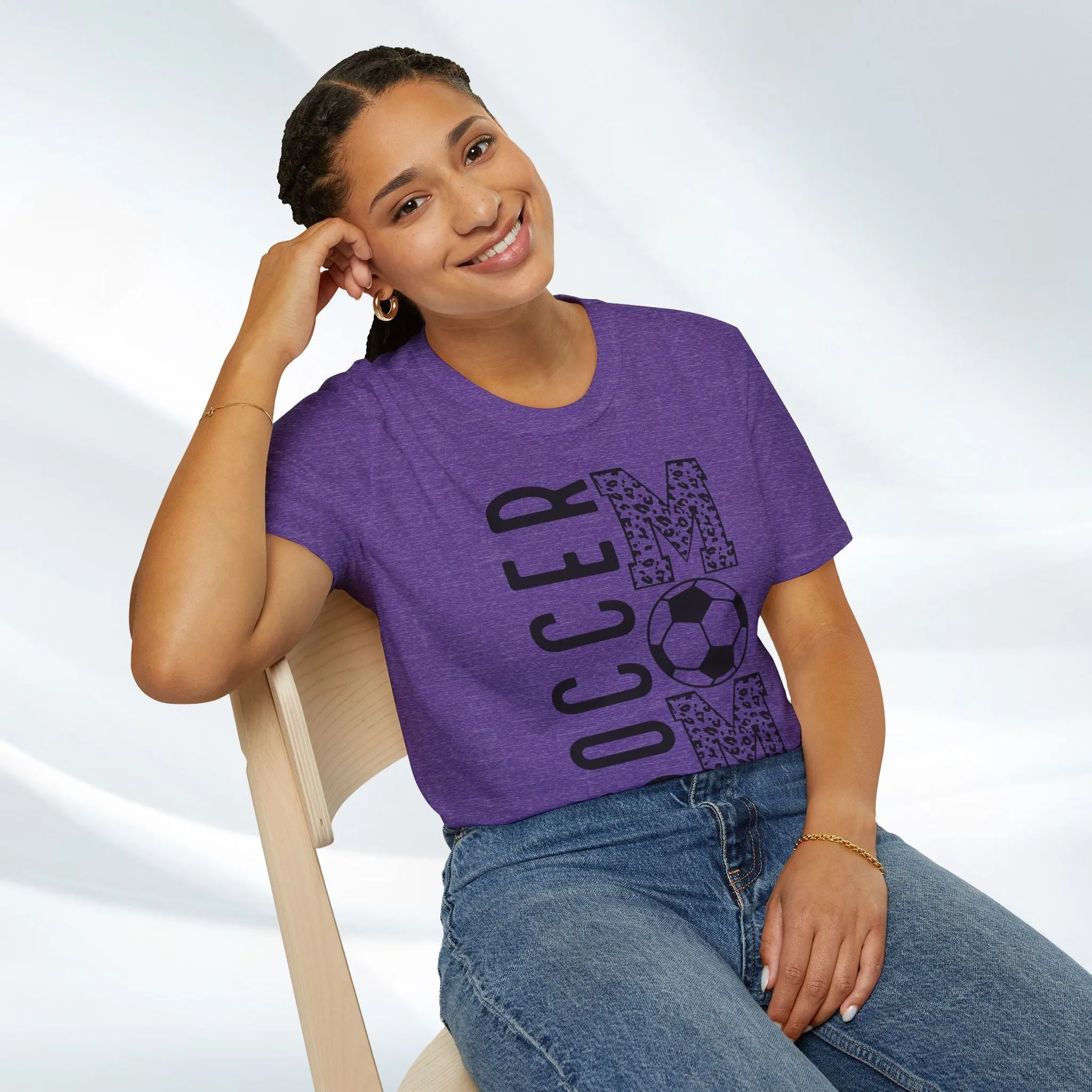 Soccer Mom Unisex Softstyle T-Shirt - Perfect Gift for Sporty Moms