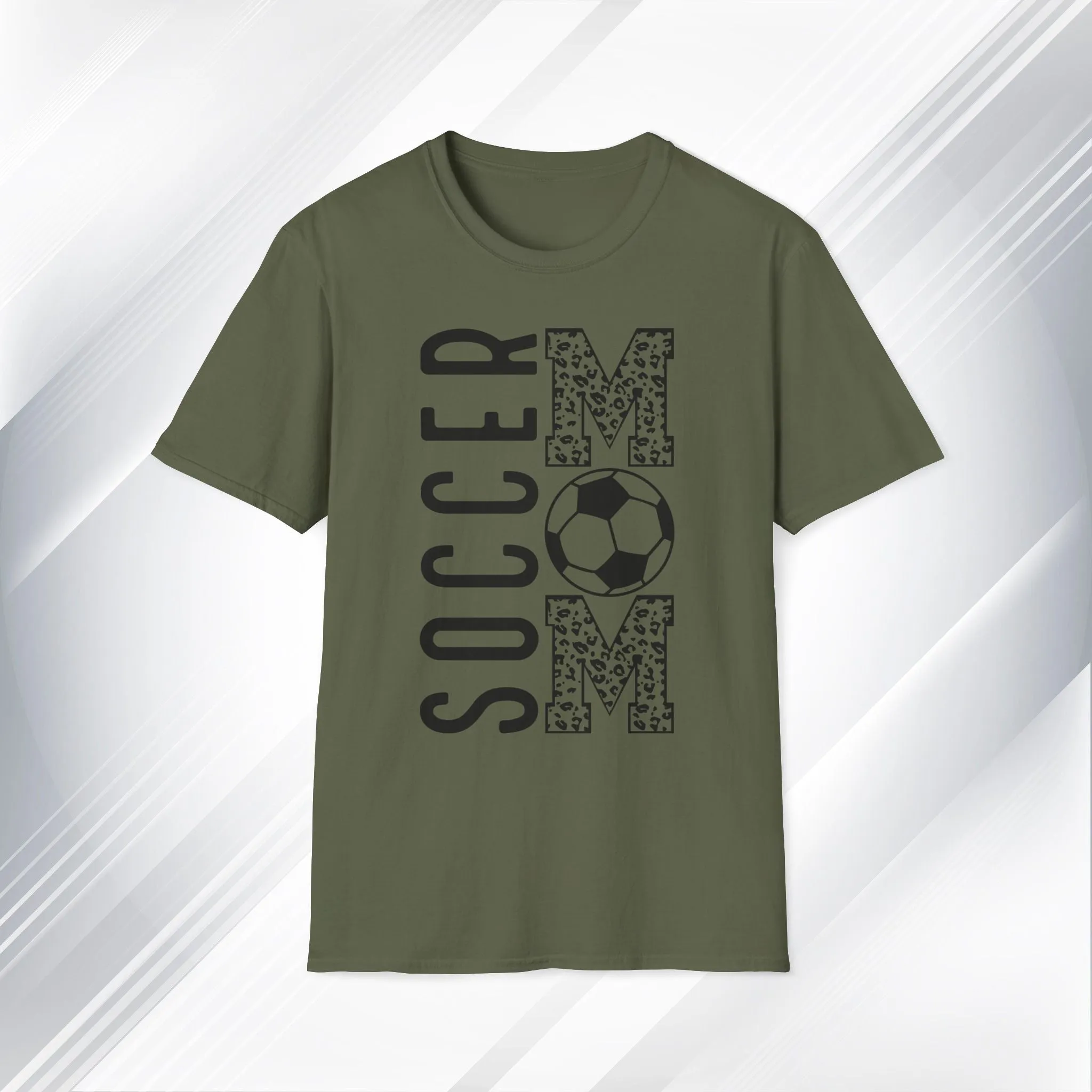 Soccer Mom Unisex Softstyle T-Shirt - Perfect Gift for Sporty Moms