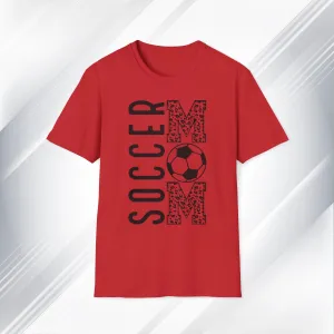 Soccer Mom Unisex Softstyle T-Shirt - Perfect Gift for Sporty Moms