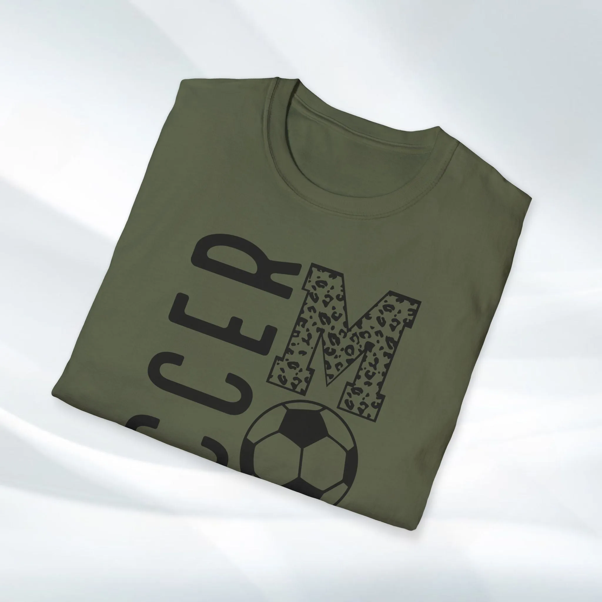 Soccer Mom Unisex Softstyle T-Shirt - Perfect Gift for Sporty Moms