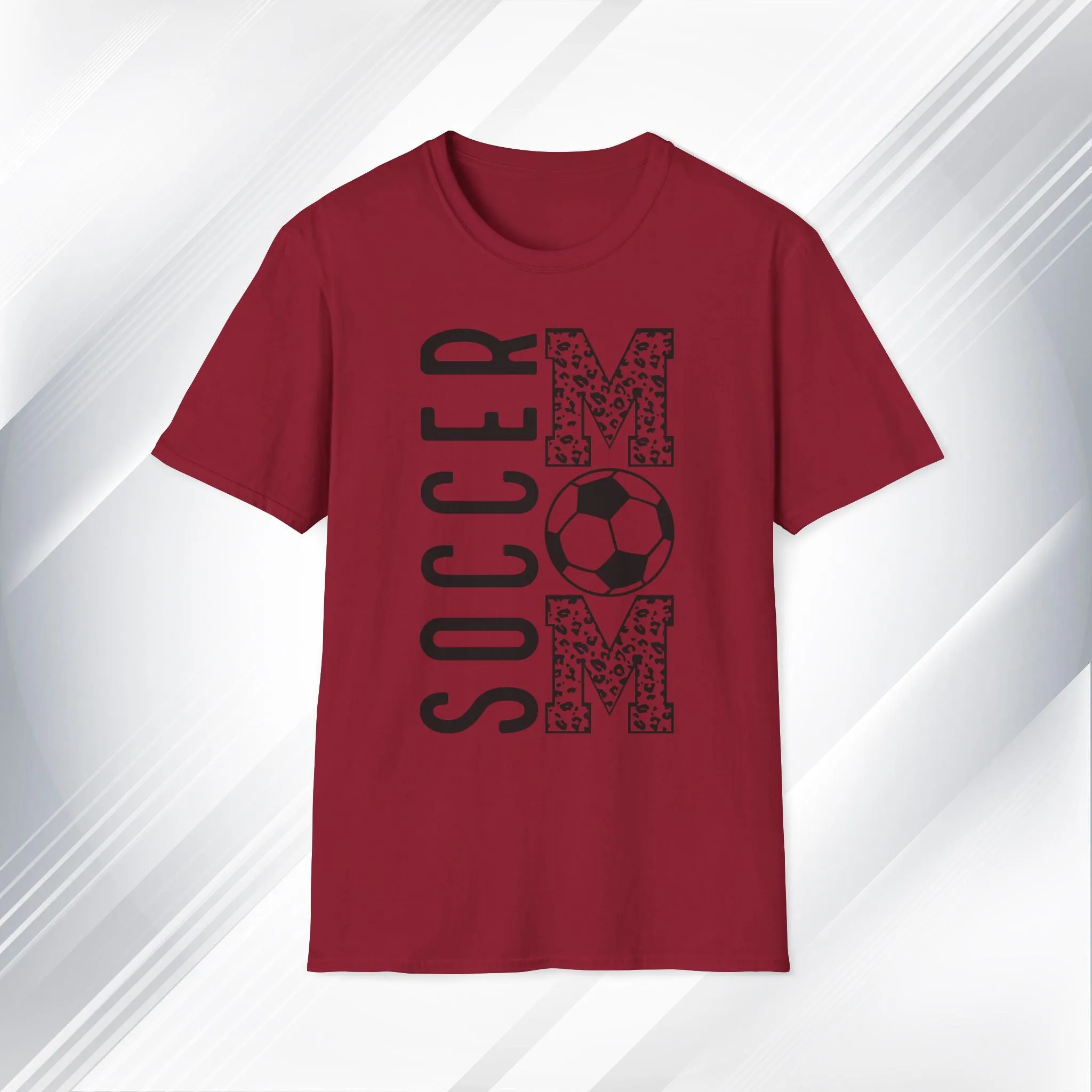 Soccer Mom Unisex Softstyle T-Shirt - Perfect Gift for Sporty Moms