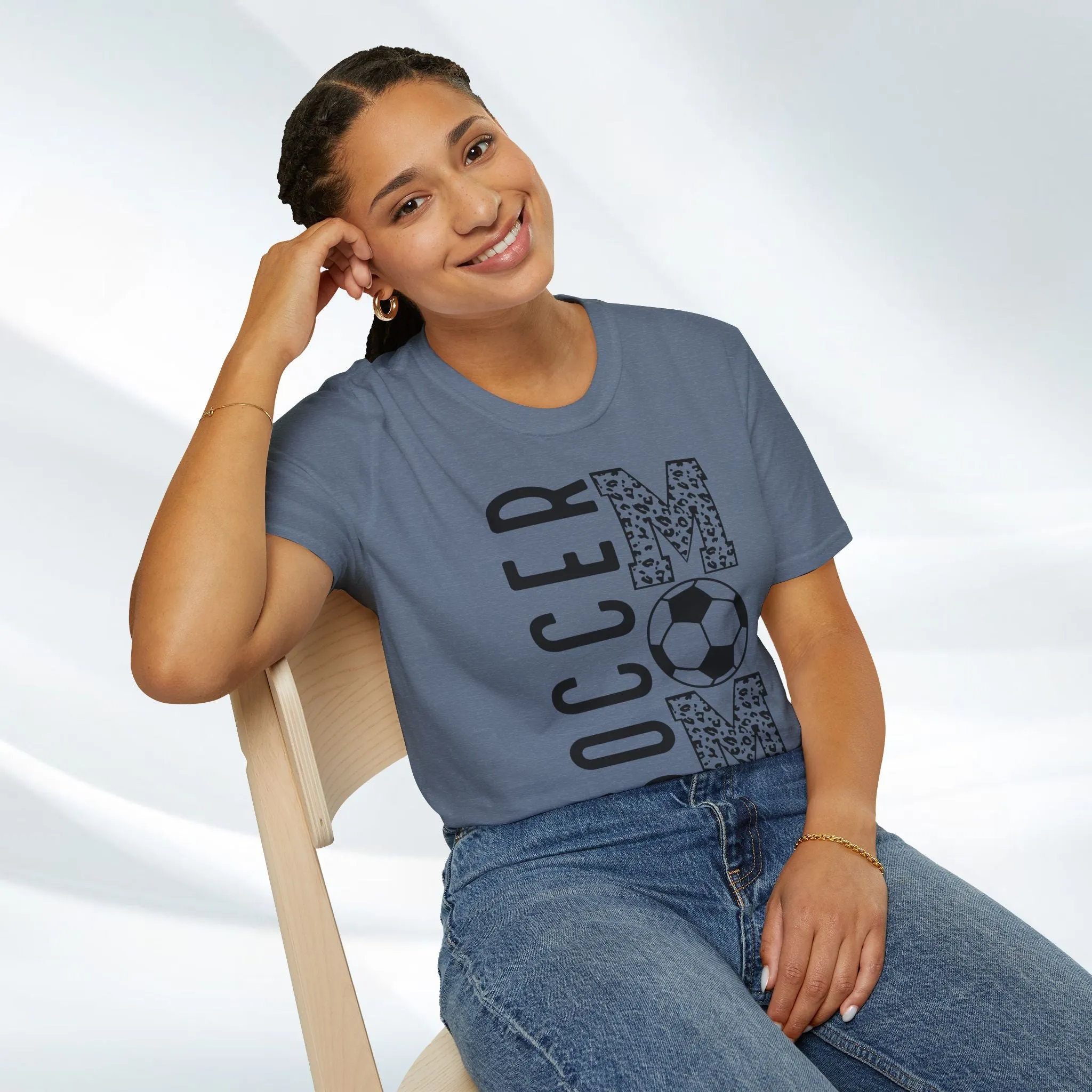 Soccer Mom Unisex Softstyle T-Shirt - Perfect Gift for Sporty Moms