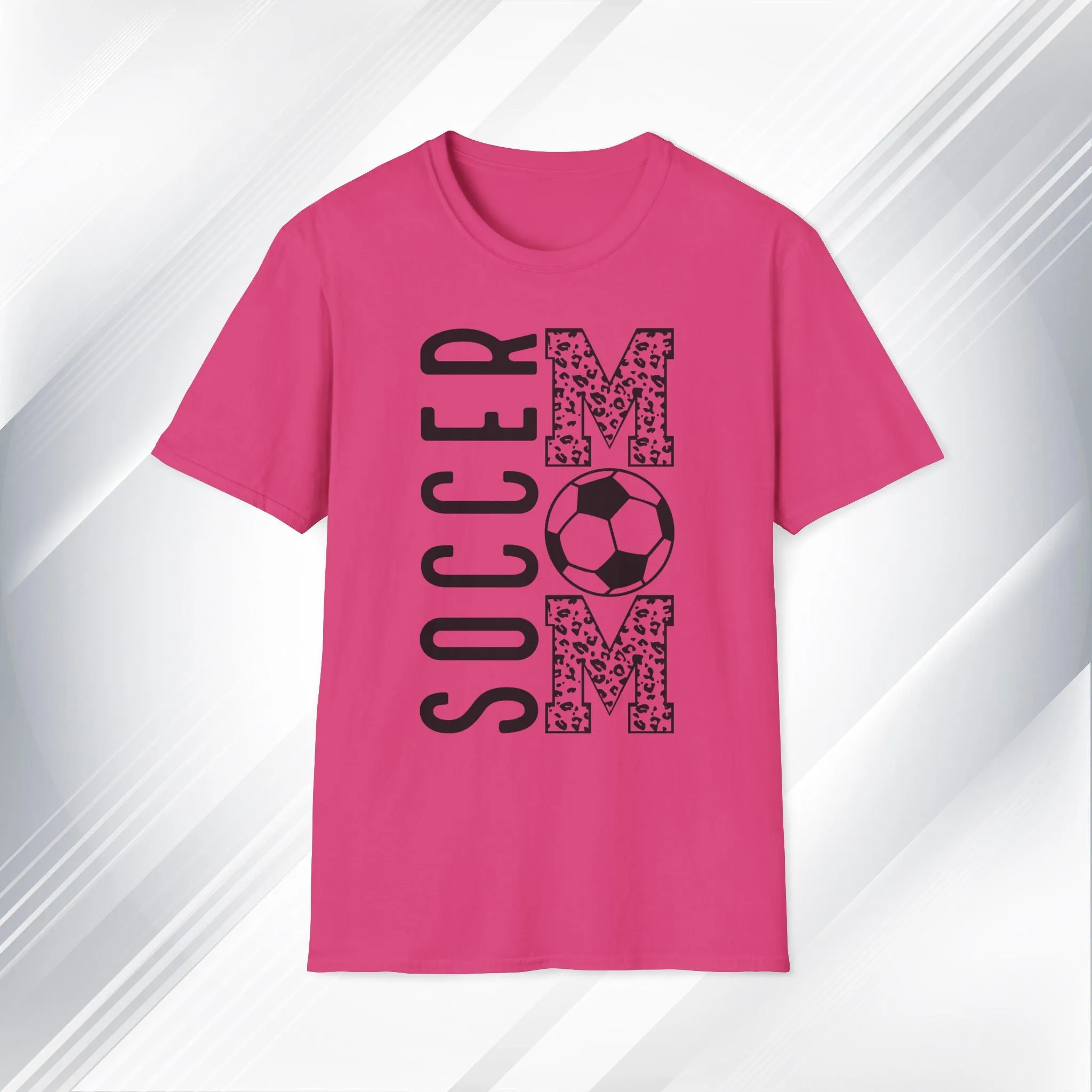 Soccer Mom Unisex Softstyle T-Shirt - Perfect Gift for Sporty Moms