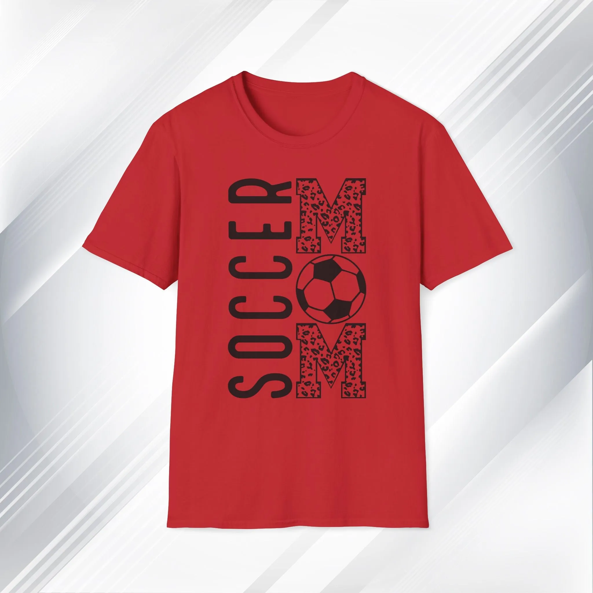 Soccer Mom Unisex Softstyle T-Shirt - Perfect Gift for Sporty Moms
