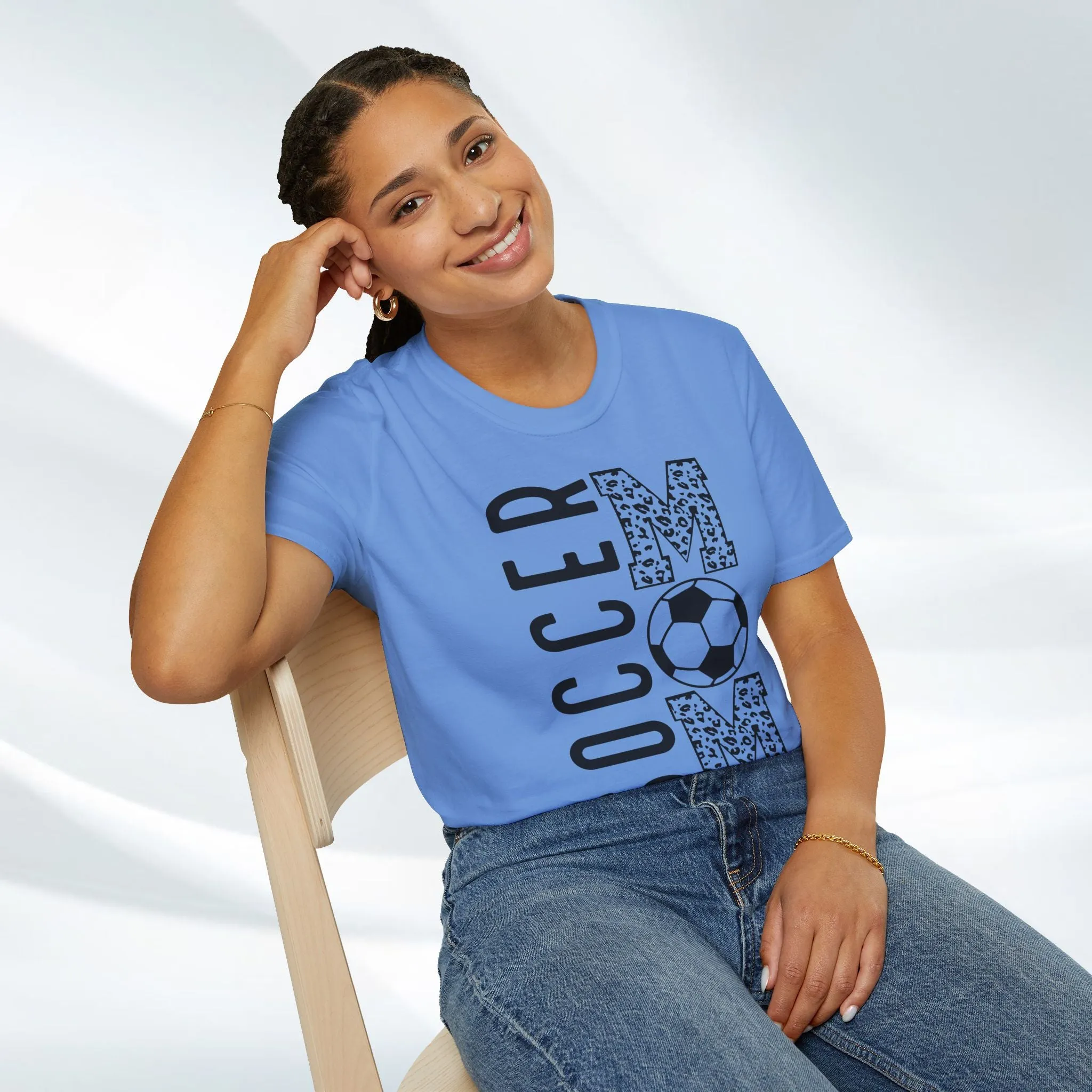 Soccer Mom Unisex Softstyle T-Shirt - Perfect Gift for Sporty Moms