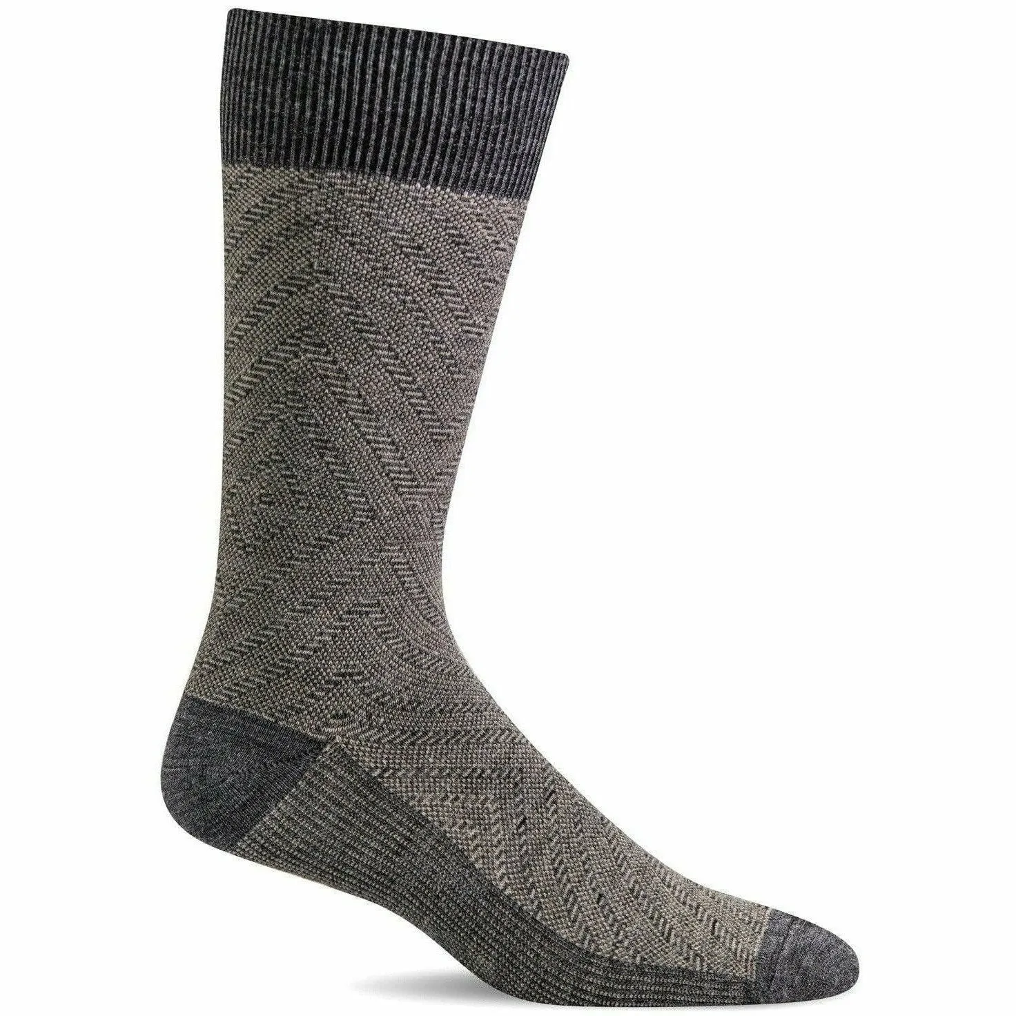 Sockwell Mens Fiber Optics Essential Comfort Crew Socks