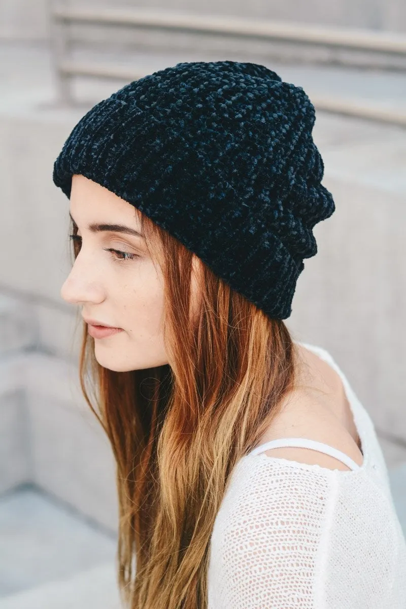 Soft Chenille Beanie