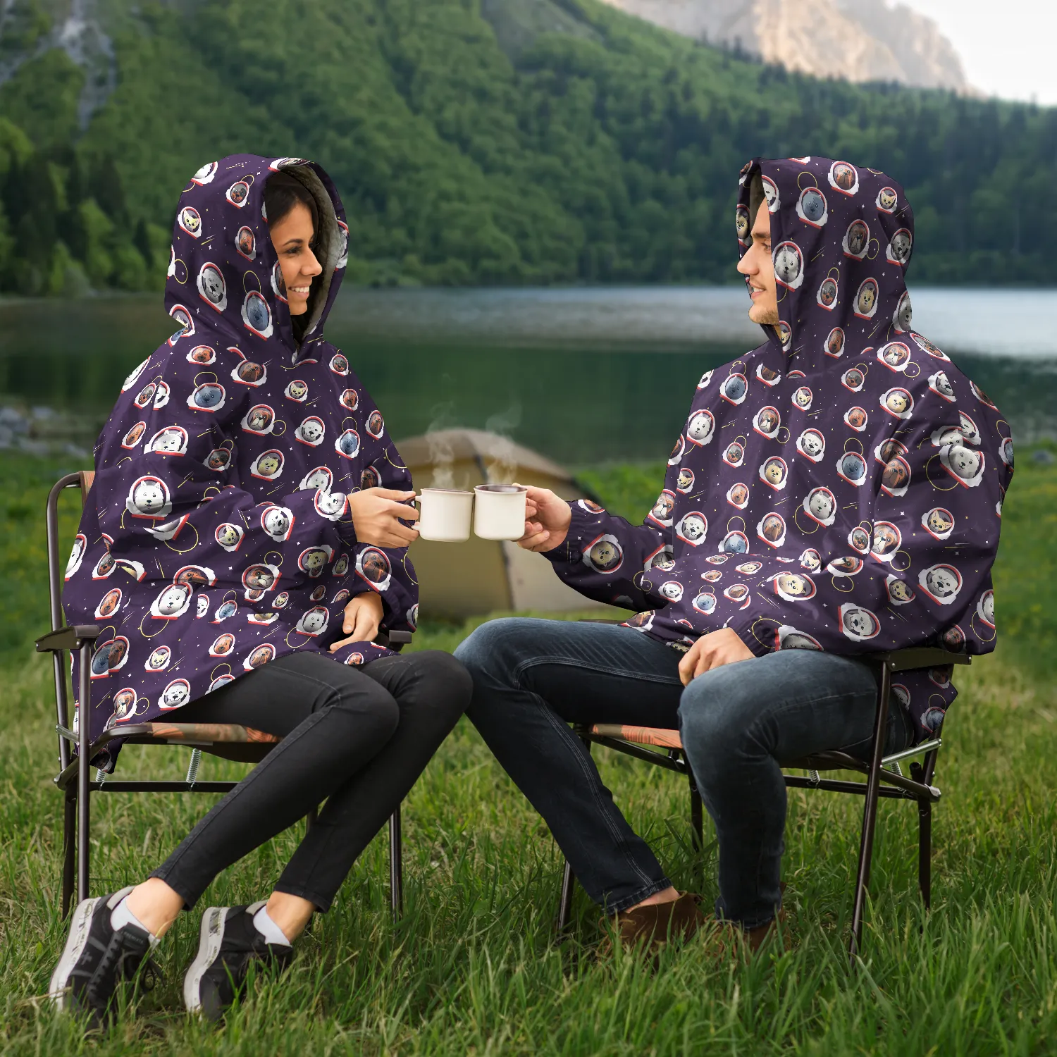 Space Dogs Snuggie