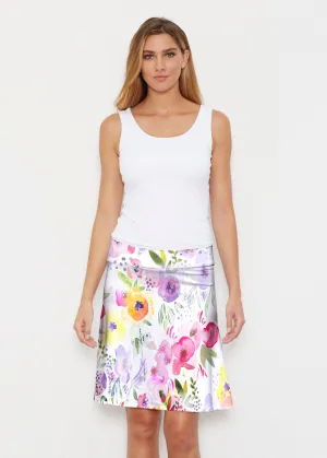 Spring Crush Pink (16061) ~ Silky Brenda Skirt 21 inch