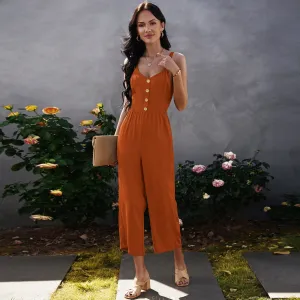 Strapless Backless Slim Fit Jumpsuit