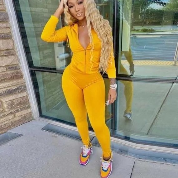 Streetwear Fall Two 2 Piece Set Women Outfits Matching Sets Hoodies Leggings Women Sweatsuit Ladies Tracksuit Female