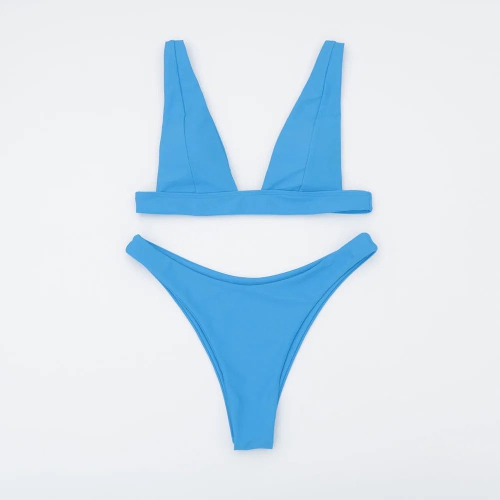 Stunning Marilyn Two-Piece Bikini Set - Beach Season Glamorous Look