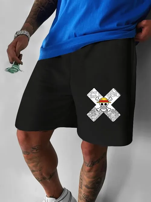 Stylish Casual Men's Multicolor Printed Pocketed Sweatpants