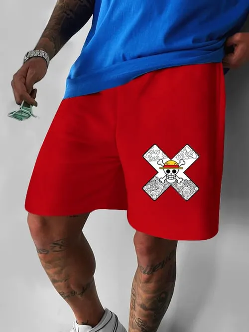 Stylish Casual Men's Multicolor Printed Pocketed Sweatpants